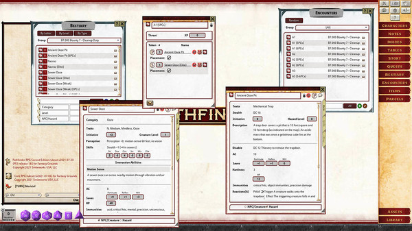Fantasy Grounds - Pathfinder 2 RPG - Pathfinder Bounty #7: Cleanup Duty
