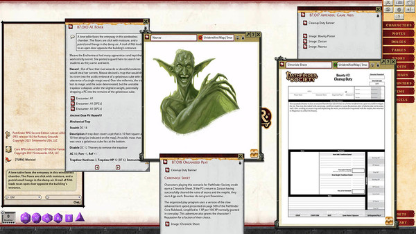 Fantasy Grounds - Pathfinder 2 RPG - Pathfinder Bounty #7: Cleanup Duty