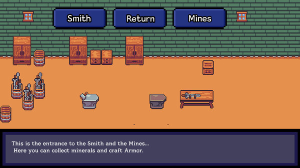 Screenshot of Smalles gameplay showing in-action mechanics