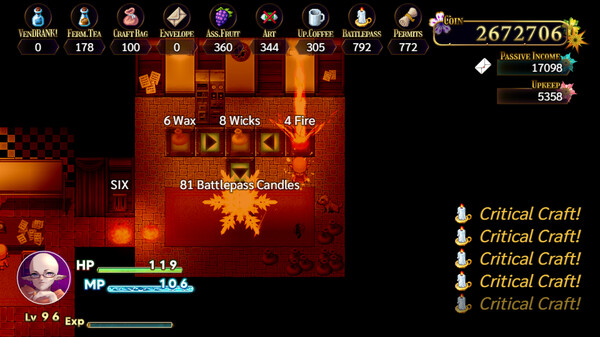 Screenshot z Final Profit: A Shop RPG