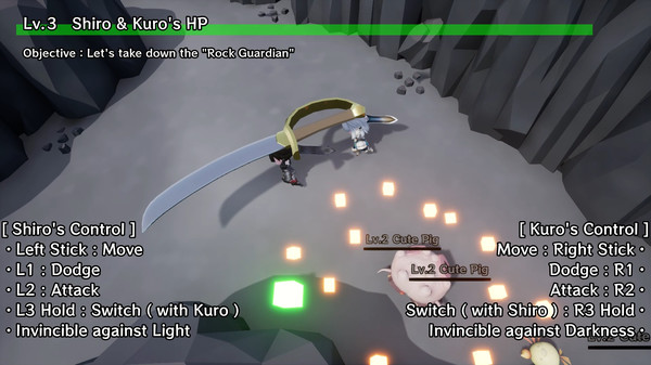 ShiroKuro's Adventure screenshot 2