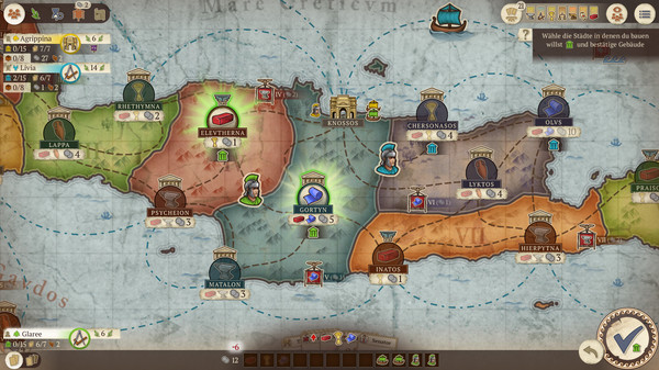 Concordia: Digital Edition - Aegyptus & Creta Screenshot 1