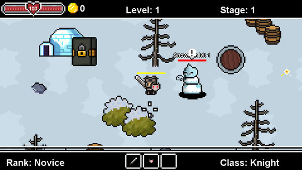 Dungeon Arena - Arena Snowy plain
