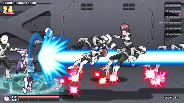 Screenshot z BlazingAngel Mistletear
