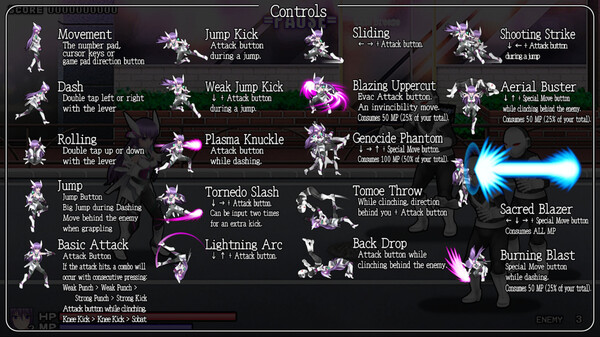 Screenshot z BlazingAngel Mistletear