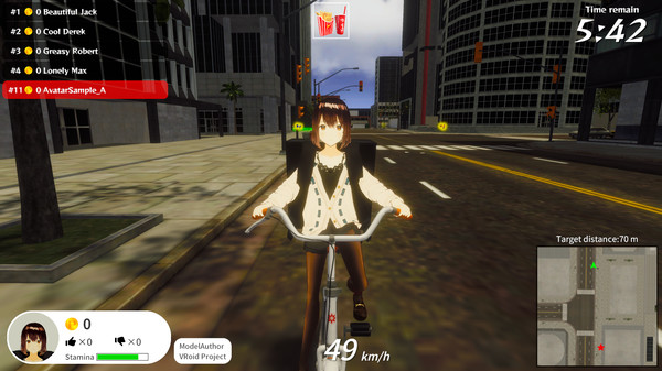 Screenshot z Food Delivery Battle