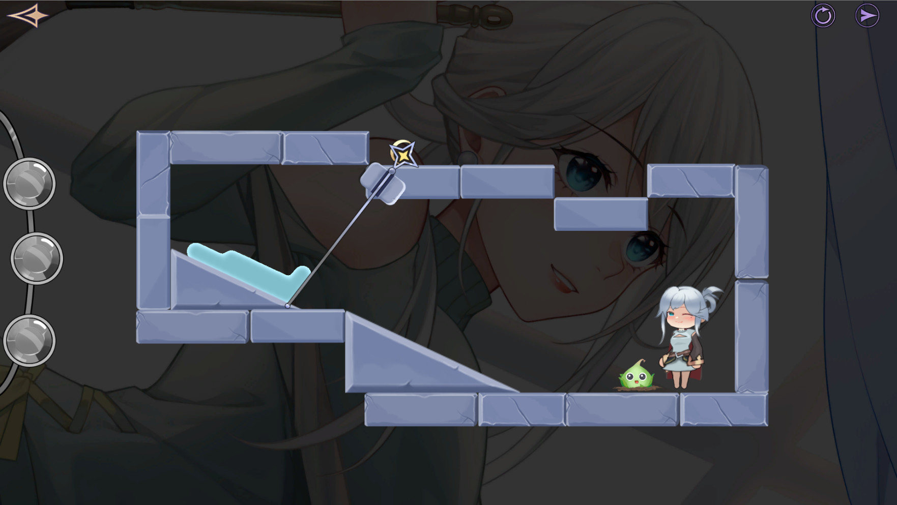 Adorable Witch 2 gameplay screenshot 2