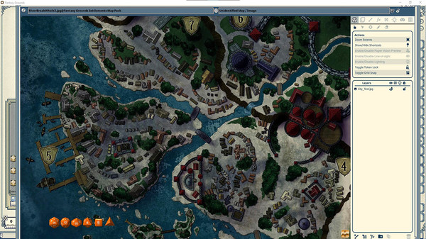 Fantasy Grounds - FG Settlements Map Pack
