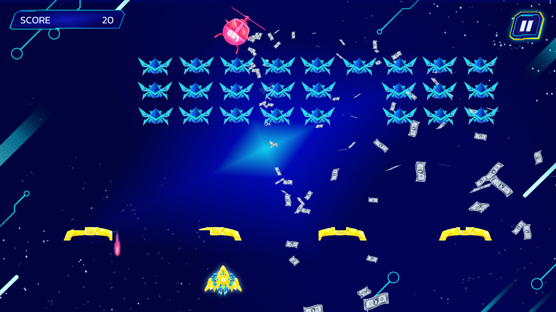Coins Invaders Featured Screenshot #1