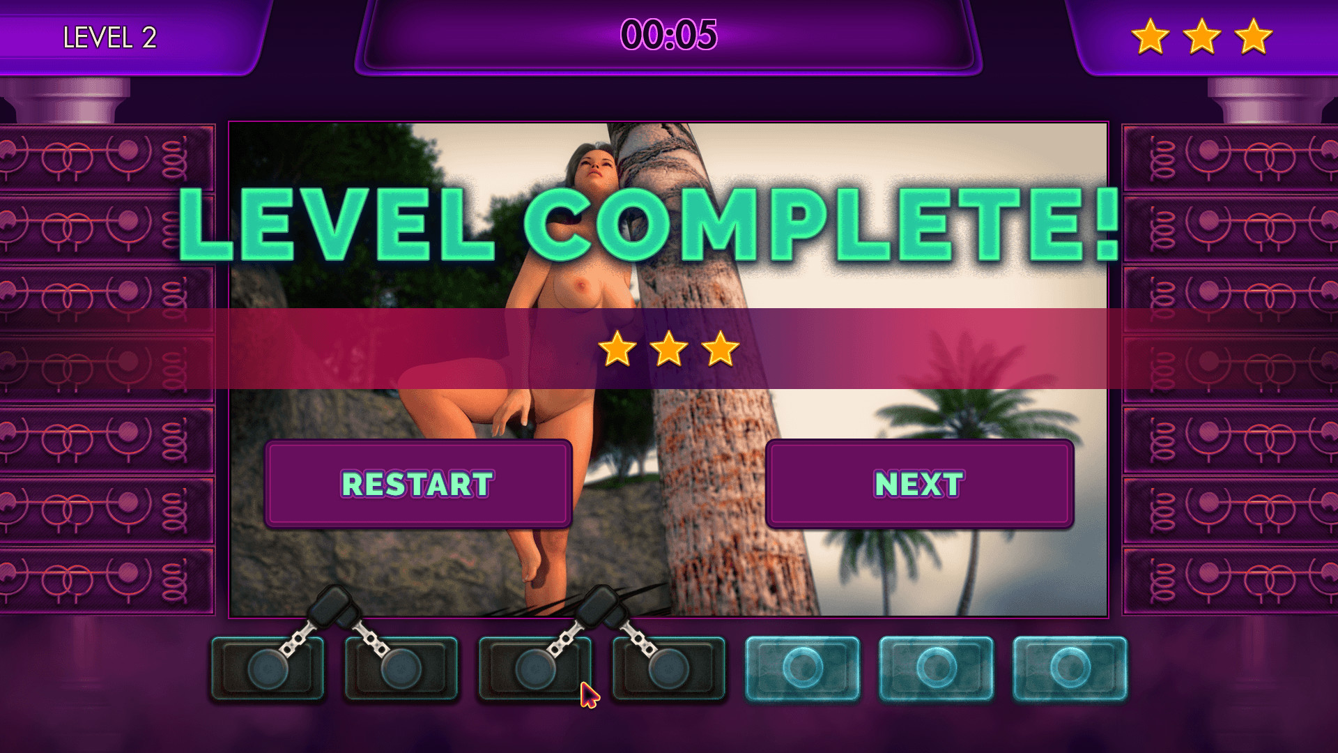 Seductive Tombs: Beach Love screenshot 3