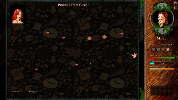 Screenshot z Circe's revenge