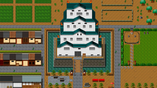 RPG Maker MZ - Samurai Japan: Castle Tiles