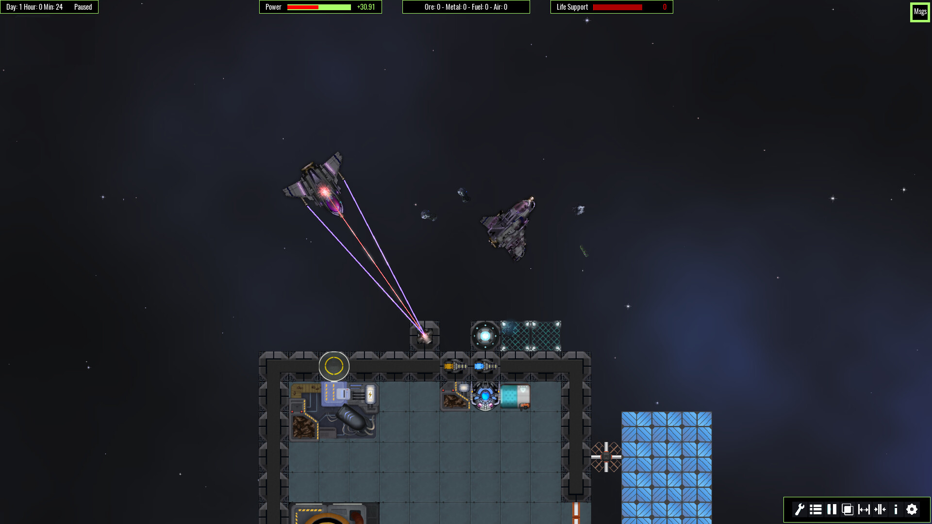 #3. Deep Space Outpost (Steam) 由: Niris Games