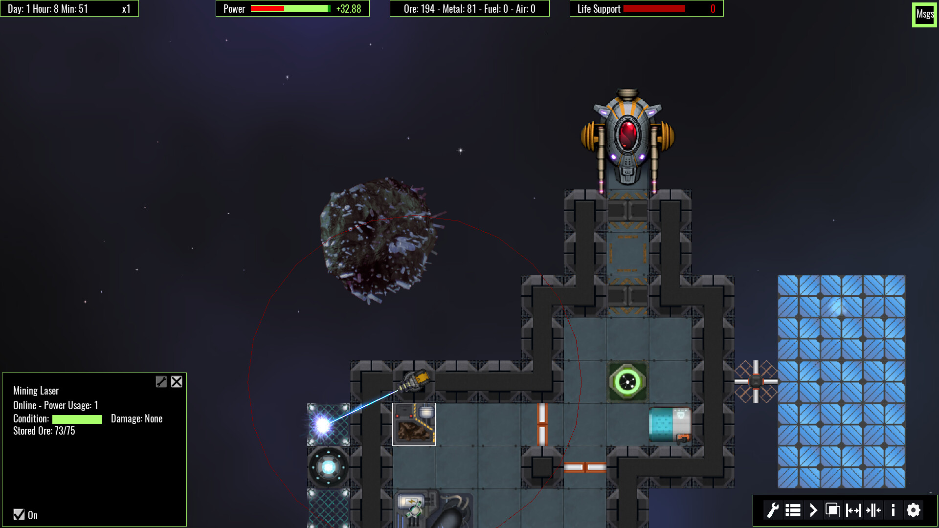 #1. Deep Space Outpost (Steam) 由: Niris Games