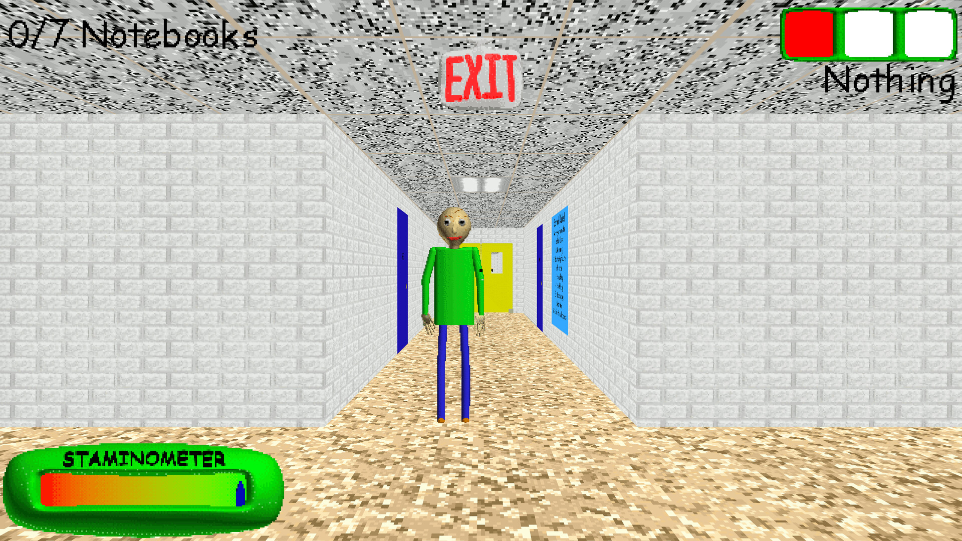 Baldi's Basics Classic Remastered Featured Screenshot #1