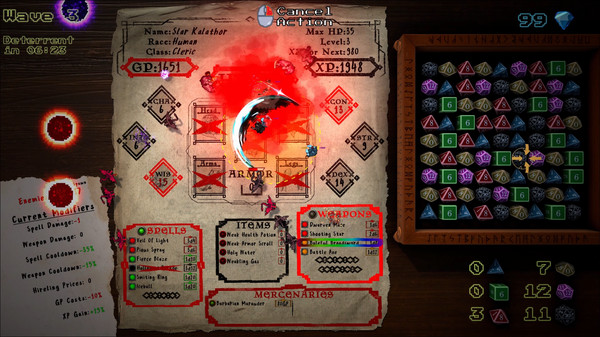 Screenshot z CrossOver: Roll For Initiative Screenshot z CrossOver: Roll For Initiative