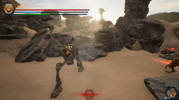 Screenshot z Metal Golem: First Contact