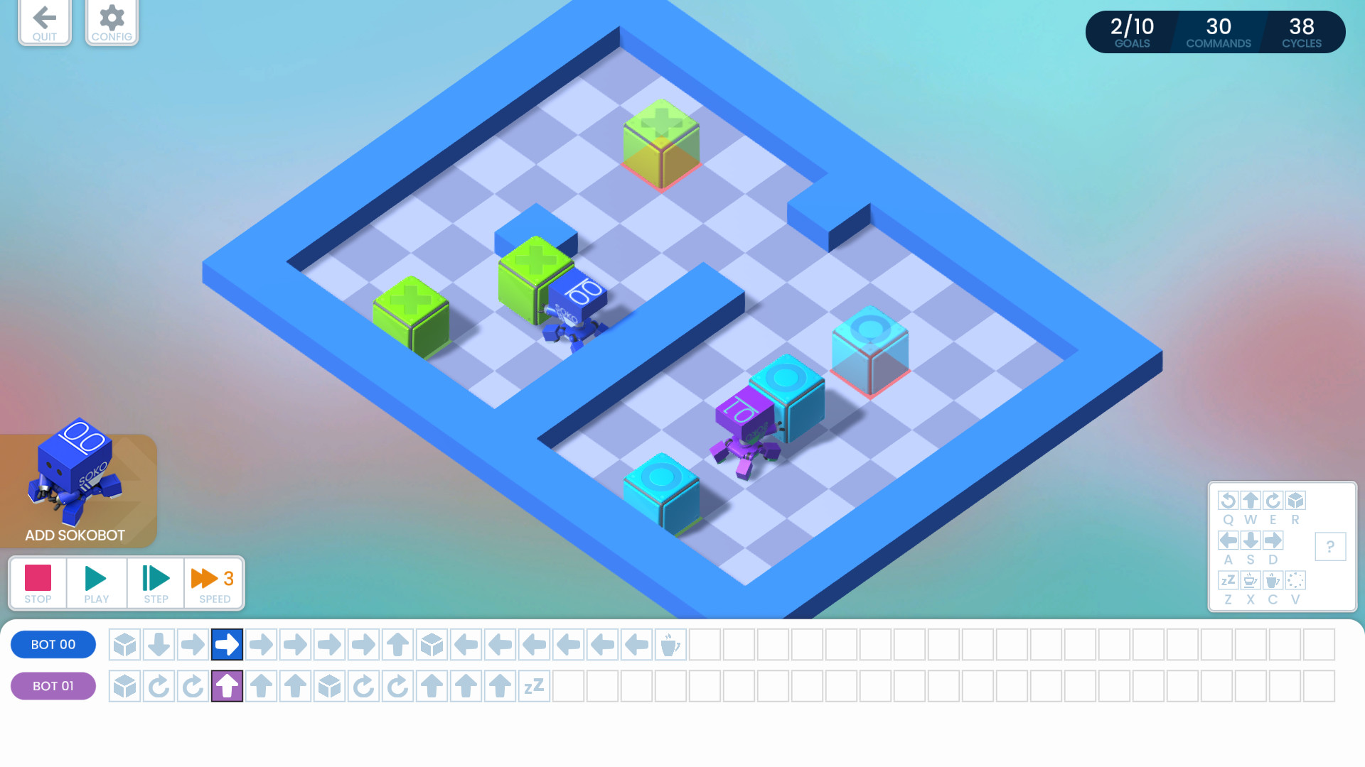 #1. SOKOBOT (Steam) Podle: Alexander Taylor