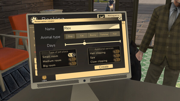 Screenshot z Pets Hotel