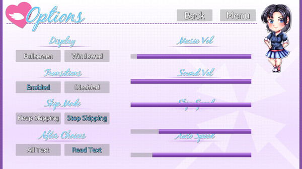 Screenshot z Angelic Waves