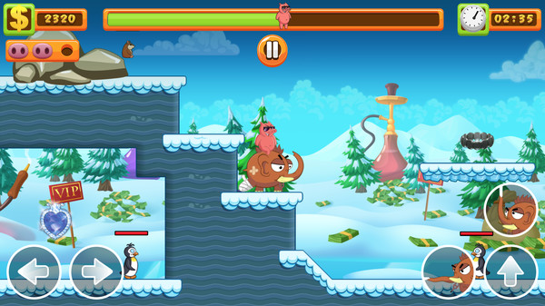 Screenshot z Swinario Super Bros. Play