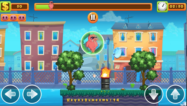 Screenshot z Swinario Super Bros. Play