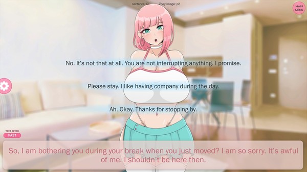 Screenshot z Zoey: My Hentai Sex Doll