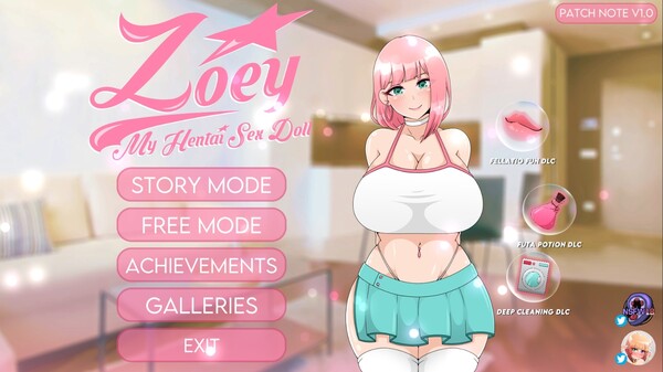 Screenshot z Zoey: My Hentai Sex Doll
