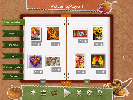Holiday Jigsaw Thanksgiving Day