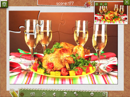 Holiday Jigsaw Thanksgiving Day