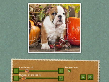 Screenshot z Holiday Jigsaw Thanksgiving Day 2