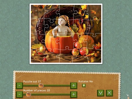 Screenshot z Holiday Jigsaw Thanksgiving Day 2