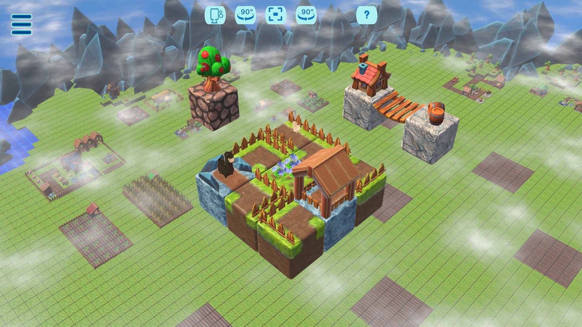 Floating Farmer - Logic Puzzle