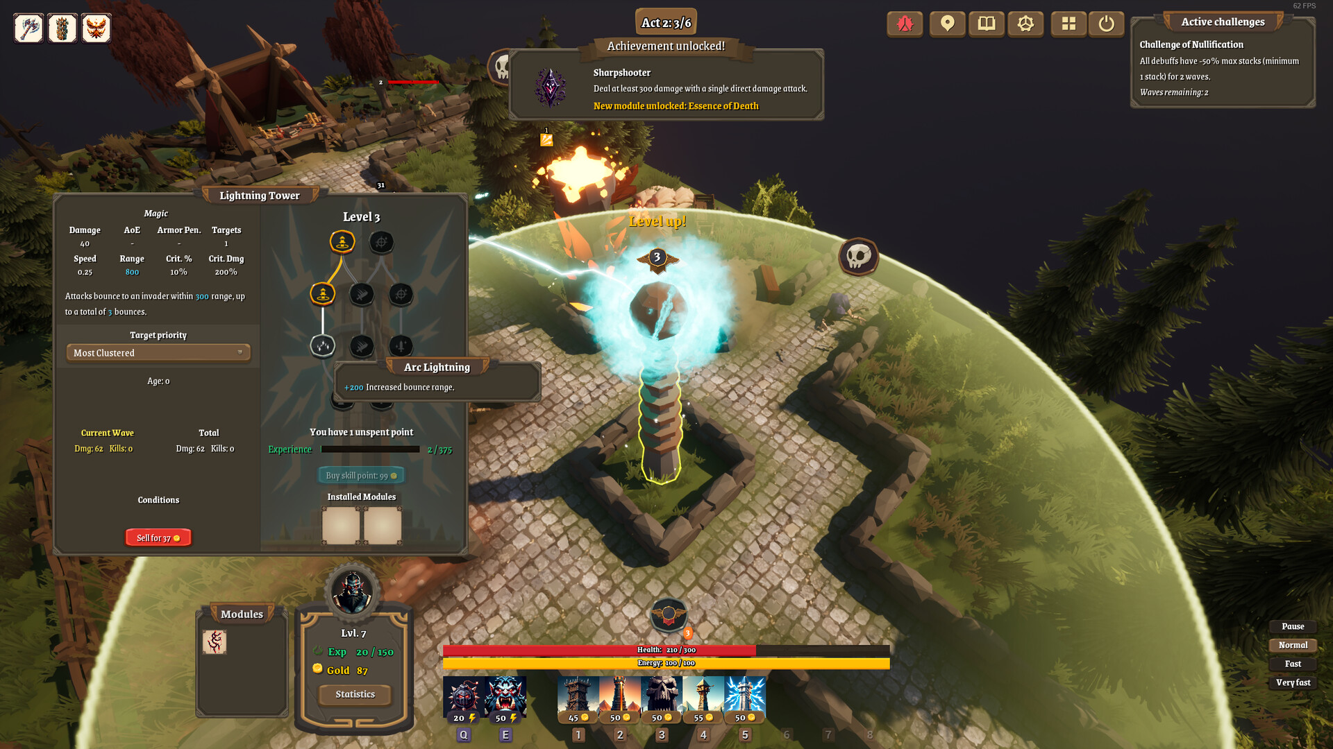 Twisted Tower Tactics screenshot #2