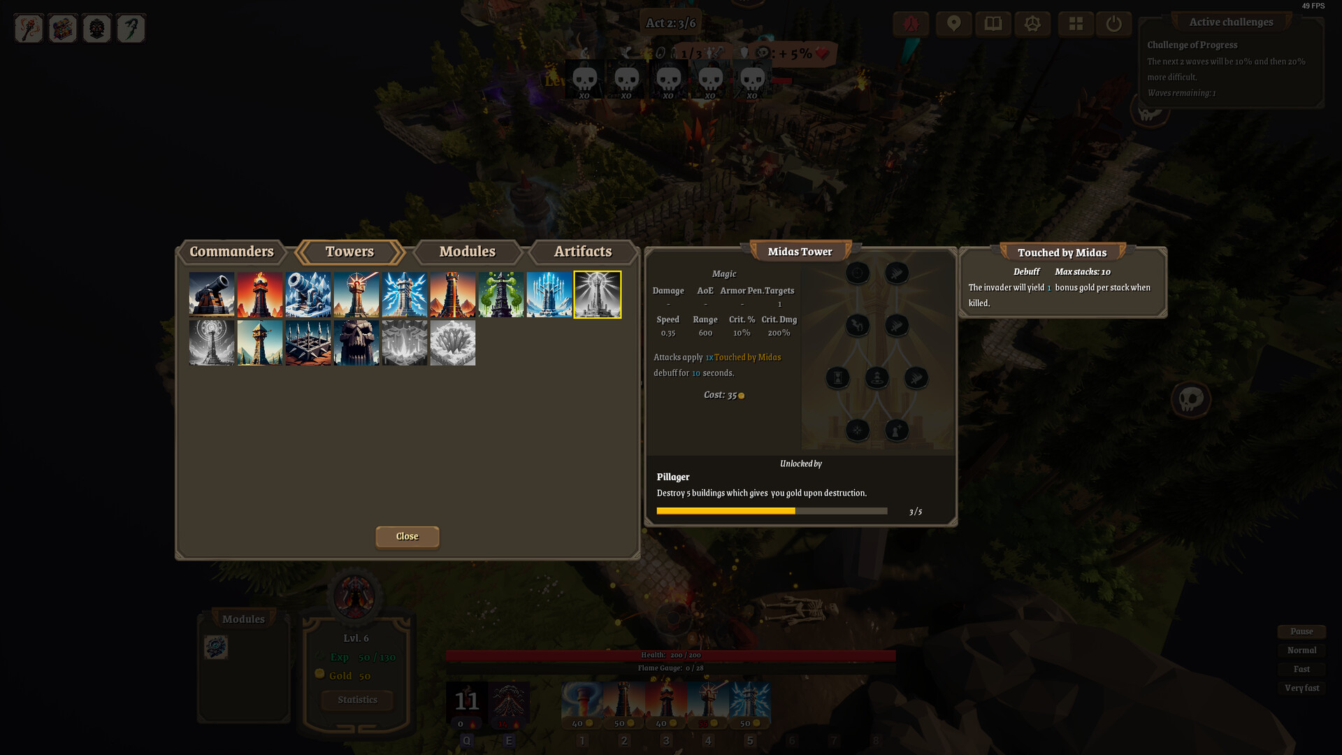 Twisted Tower Tactics screenshot #5