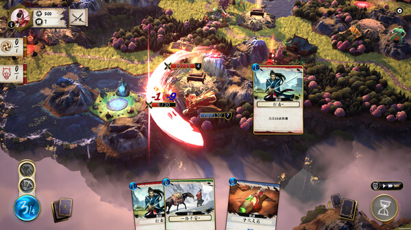 Mahokenshi - The Samurai Deckbuilder-游戏截图