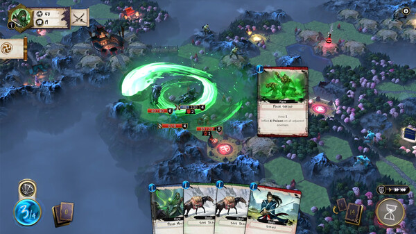Mahokenshi - The Samurai Deckbuilder-游戏截图