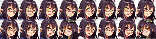 RPG Maker MZ - Battle Girl characters Pack 1