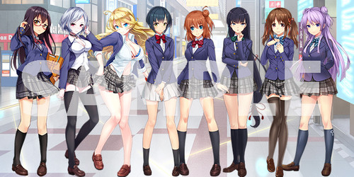 RPG Maker MZ - Battle Girl characters Pack 1
