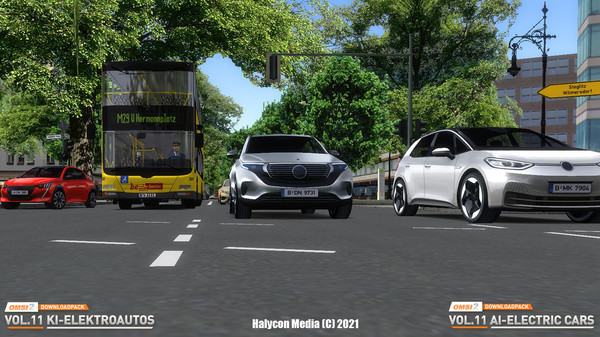 OMSI 2 Add-on Downloadpack Vol. 11 - AI Electric Cars
