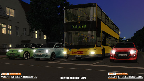 OMSI 2 Add-on Downloadpack Vol. 11 – KI-Elektroautos — скриншот 9