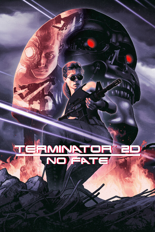 Capa de Terminator 2D: NO FATE