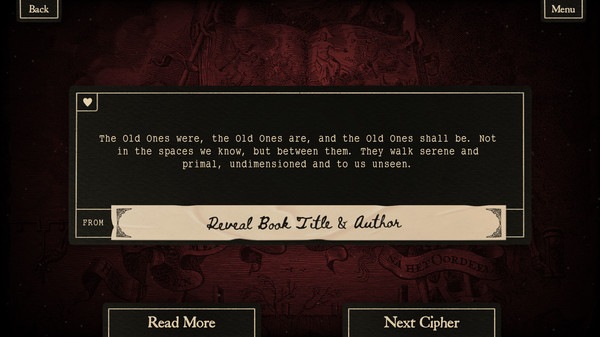 Screenshot z Prose & Codes Screenshot z Prose & Codes