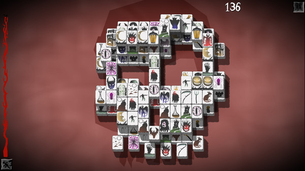 Creepy Mahjong screenshot 1