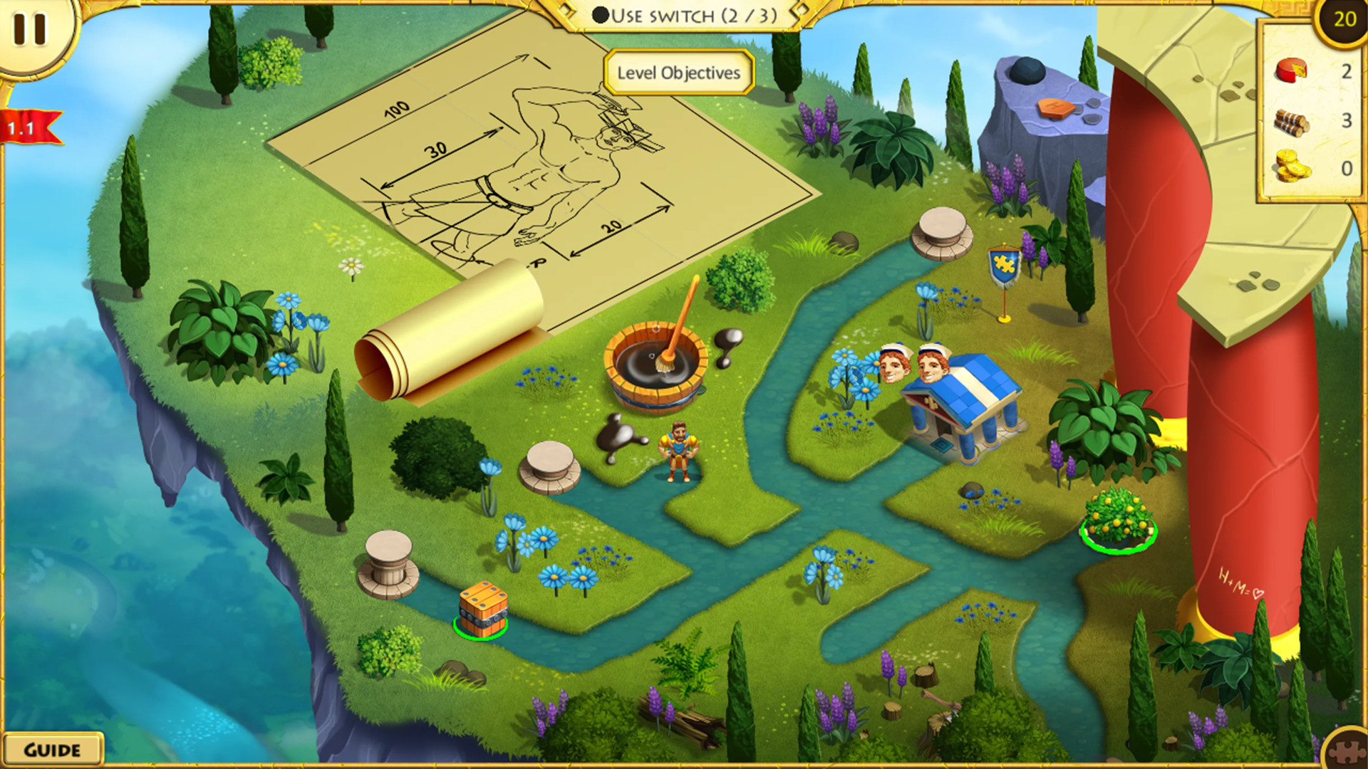 12 Labours of Hercules XIII: Wonder-ful Builder screenshot #7
