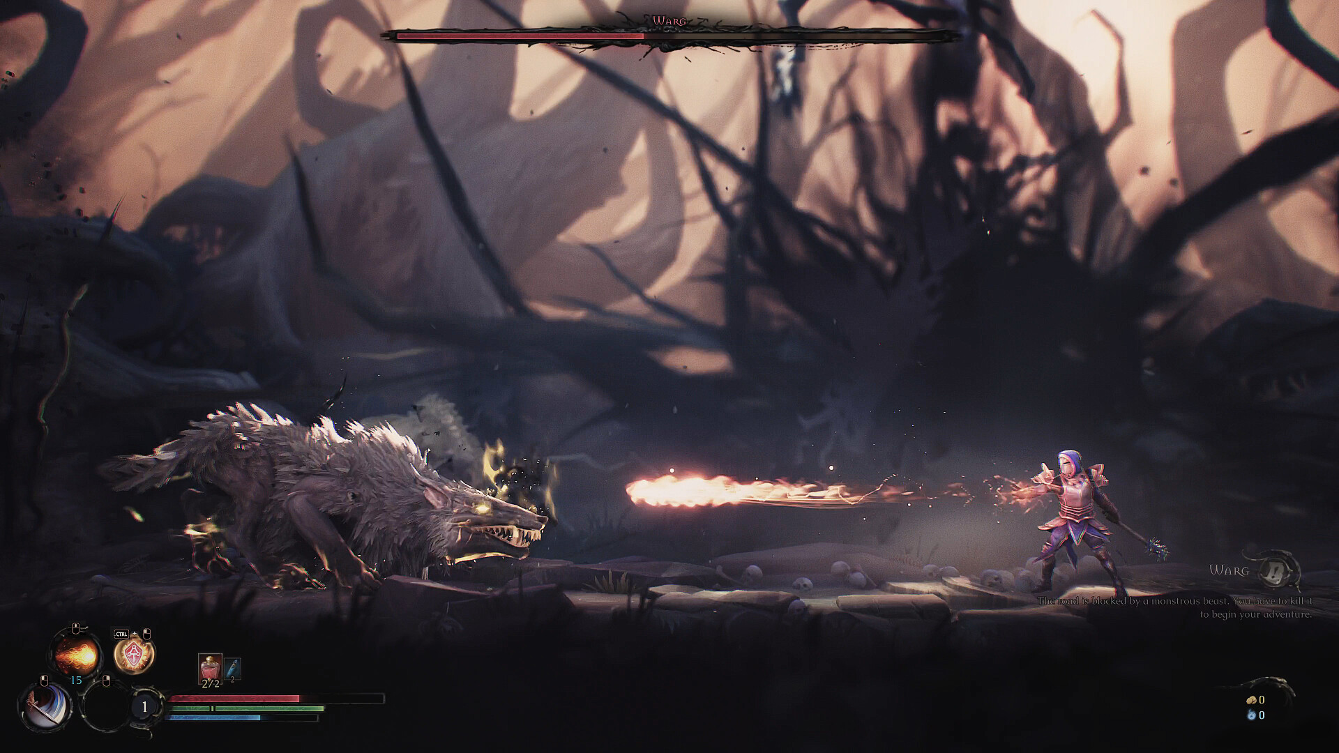 Mandragora: Whispers of the Witch Tree screenshot