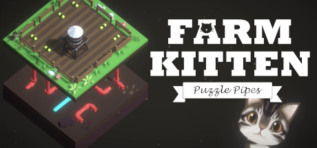 Farm Kitten - Puzzle Pipes Cover Image