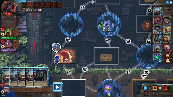 Screenshot of Clank!