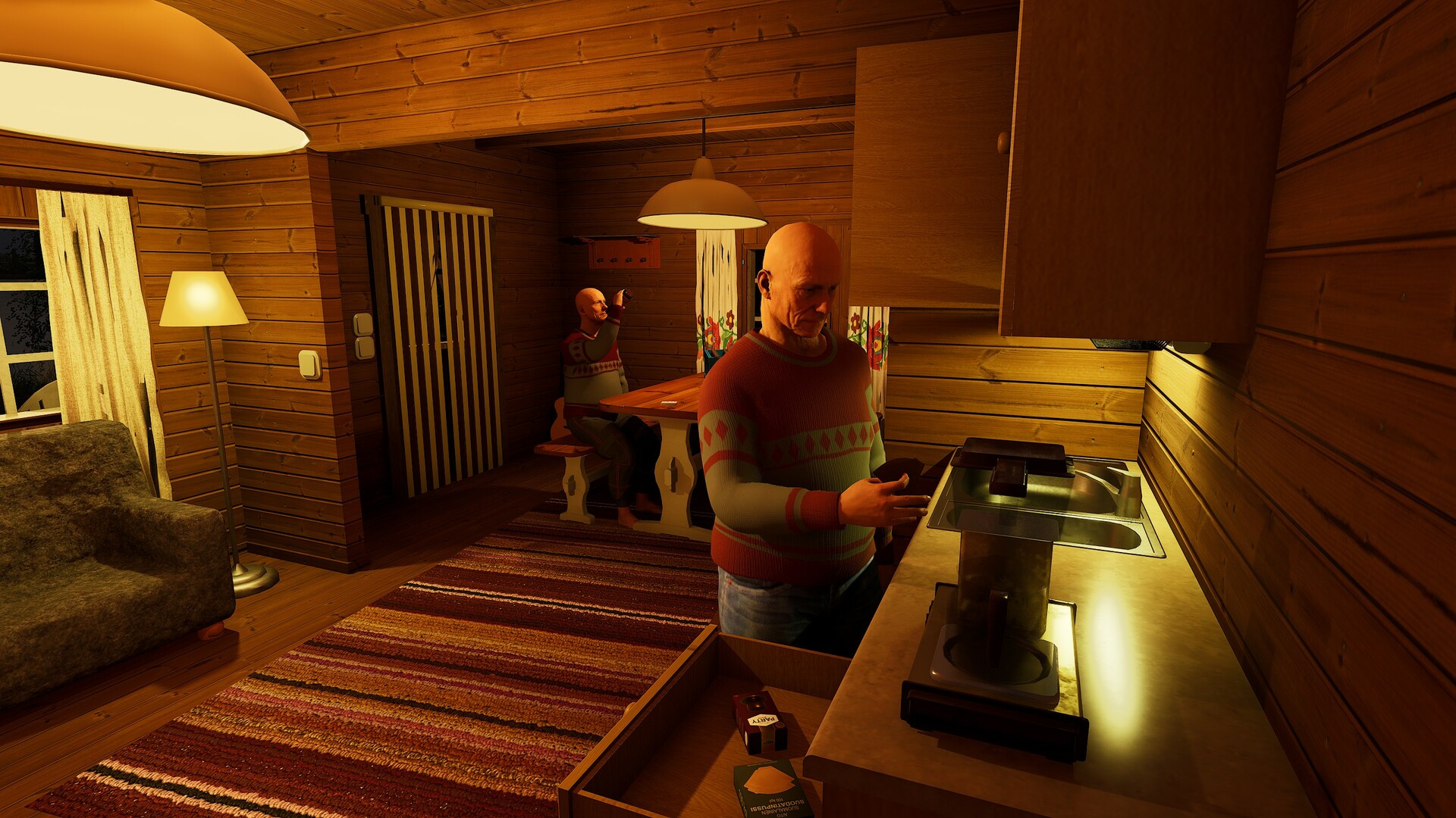 Finnish Cottage Simulator gameplay screenshot 1