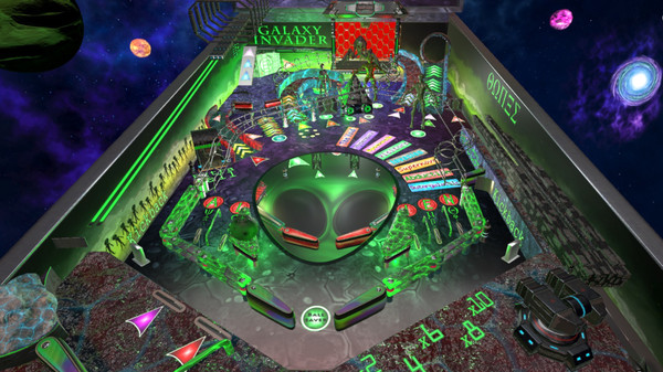 Screenshot z Outergalactic Aliens Pinball